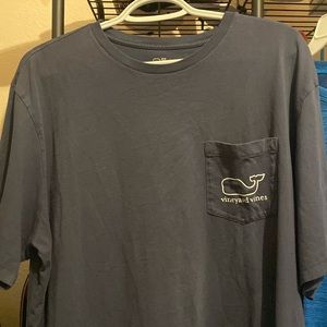 Vineyard Vines short sleeve shirt navy blue XL